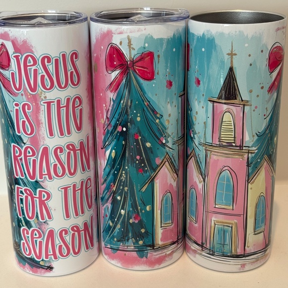 NEW 20oz slim tumbler (1) with any graphic in this listing. - Picture 5 of 6